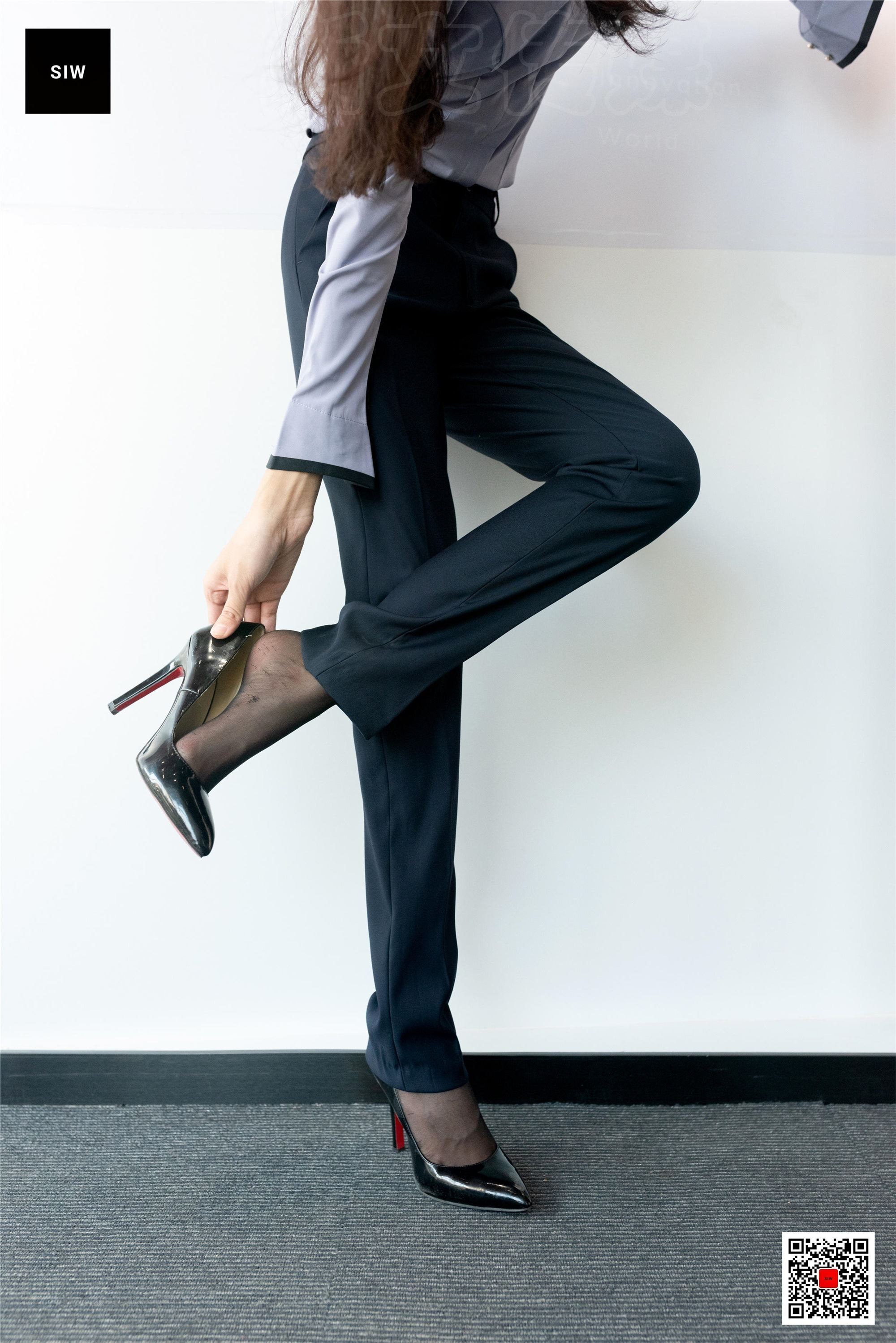 SIW斯文传媒 089 蓉儿 女总裁职业白领制服衬衣长裤工装